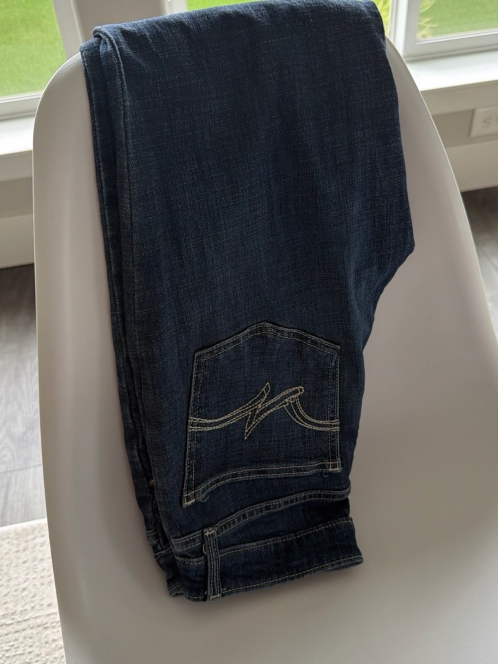 Wrangler Women’s Boot Cut Jeans - Dark Blue